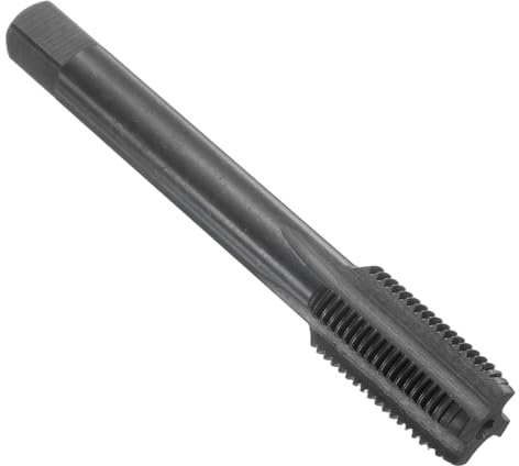 QUARKZMAN Machos de Roscar de Flauta Recta 1/2-20 UNF 2B HSS6542 Recubierto de Nitruro Negro Herramientas de Roscado y Fresado