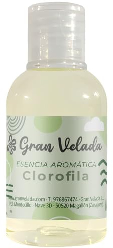 Esencia Aromática de Clorofila | Aroma fresco y mentolado para perfumes, jabones, cremas y velas caseras. Amplia variedad de aplicaciones.
