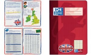 Oxford 384503255/100420110 Vokabelheft Englisch DIN A5, 32 Blatt