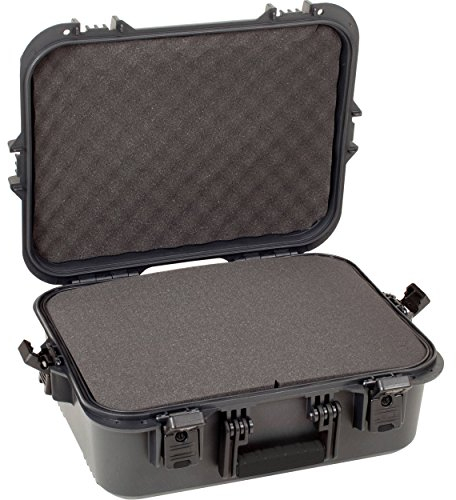 PLANO AW-Serie Koffer für Pistolen und Zubehör, wetterfest, XL, Schwarze Griffe