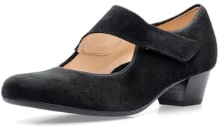 ARA Damen Catania Spangenschuh, SCHWARZ, 37.5 EU Weit