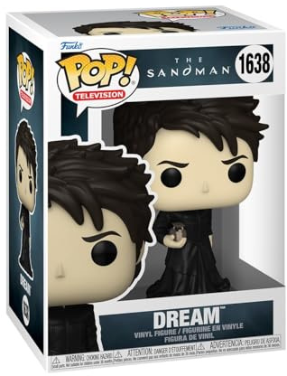 Funko Pop! TV: Sandman - Dream - 1/6 Quote Für Seltene Chase-Variante - Vinyl-Sammelfigur - Geschenkidee - Offizielle Handelswaren - Spielzeug Für Kinder und Erwachsene - TV Fans