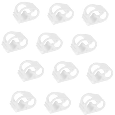 SKISUNO 12pcs Clamp Tubing Clamps for Hose Infusion Bottle Tube Clip Flow Control Tube Clip Hose Valves for Laboratory Use Water Flow Control Small Garden Accessories