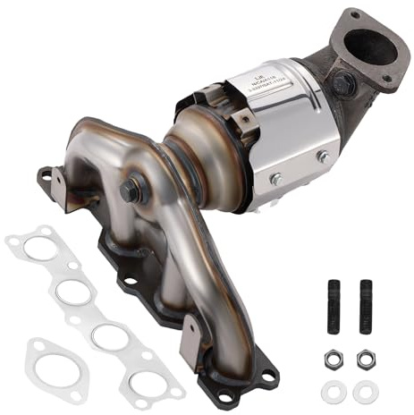 BDFHYK Front Exhaust Manifold Catalytic Converter with Gasket Kit Compatible with Kia Sorento 14-15, Compatible with Hyundai Santa Fe Sport 13-16, L4 2.4L, EPA Compliant, Replace 641577