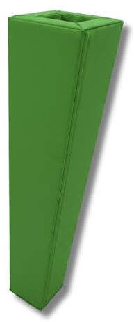 Safety-Pads - Square Foam Pole Pad - Football, Rugby & Basketball - Impact Protection - Garage, Car Park & Playground