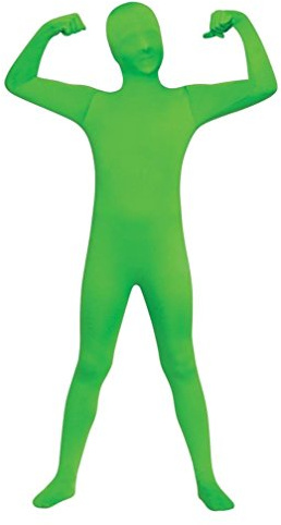 Skin Suit Green Child 12-14