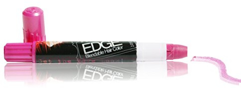 Pink Hair Chalk - Edge Stix Temporary Blendable Hair Color for All Type of Hair, Temporary Hair Color Wax Great for Christmas Gift, Birthday Gift, Party Favor Gift, Halloween Gifts