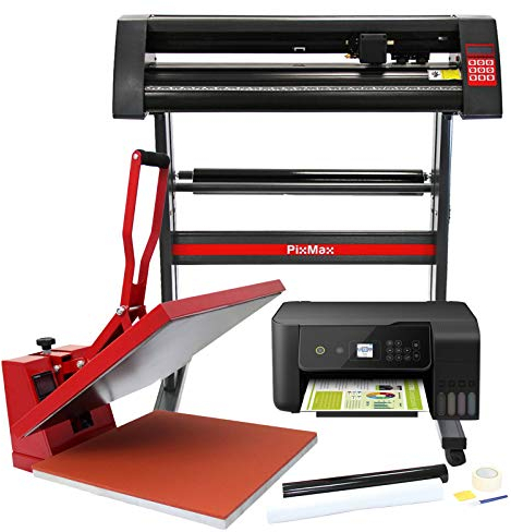 PixMax T-Shirtpresse Sublimationspresse Transferpresse Hitzepresse Heisspresse 50cm x 50cm
