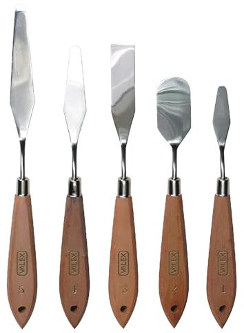 VALEX SPATOLE DA SCULTORE SET 5 PEZZI