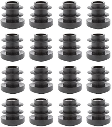 Lot de 16 bouchons à lamelles ronds - Capuchons de protection - En plastique - Diamètre : 14 mm - Ronds