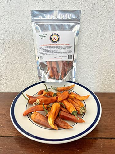 Naturally Grown & Dried Bulgarian Carrot Peppers-1 Ounce