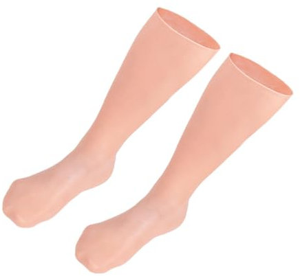 Mikinona Moisturizing Long Socks for Dry and Cracked Feet Sebs Material Full Foot Elastic Skin Protection for Women and Men