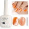 TUTUYU Orange Cat Eye Gel Nagellack - Perfekt zum Selbermachen für zu Hause & Geschenk für Nail Art Liebhaber!