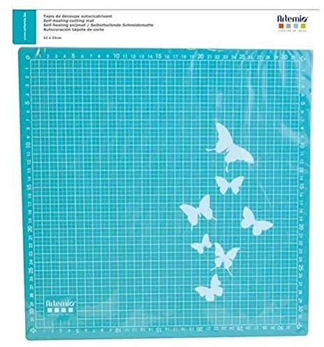 Artemio Sticky Thumb 18004009 - Tappetino per Tagliare, in plastica, 36 x 1 x 39,5 cm, Colore: Blu