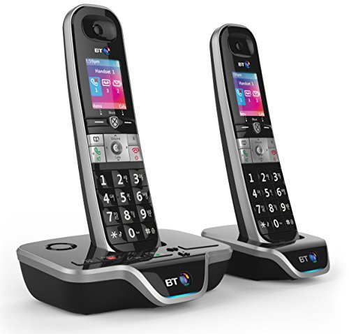 BT 8600 Advanced Call Blocker Cordless Home Phone with Answer Machine (Twin Handset Pack)