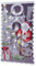 Stecto Tende Natalizie in Pizzo con luci a LED, Decorazioni natalizie Tende, Tende per finestre semi oscuranti di Babbo Natale, Porta Soggiorno Camera da letto Home Decor 102x213cm
