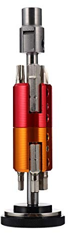 Fahrradwerkzeug-set Komplettes Set für Mountainbikes Reparaturschlüssel Schraubendreher Aluminiumlegierung 180 ° Drehbar für Radfahrer