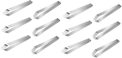 POPETPOP 12pcs Fish Cleaner Tweezers Ingot Hair Tweezers Comfortable Handle for Cooking and Cleaning