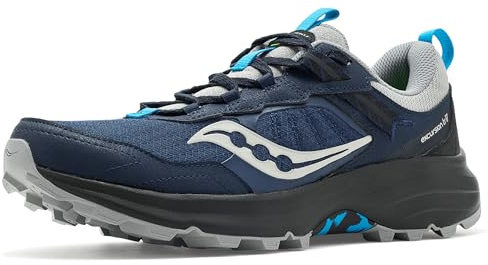Saucony Men's Excursion Tr17 Sneaker, Navy/Black, 13