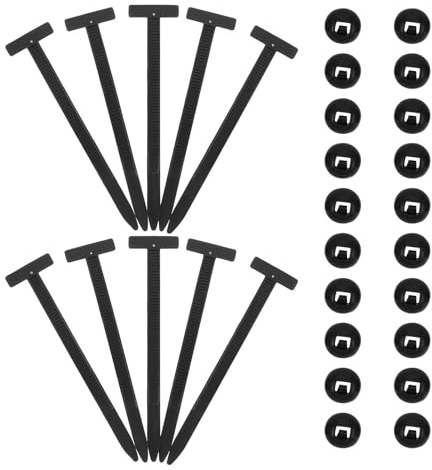 Hemobllo Bridas Ajustables de Nailon de Plástico Resistente 25 Unidades para Montaje a Presión en Automóviles Fijación Multipropósito para Cables y Reparaciones de Maletero