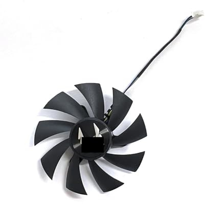 Parte de refrigeración de la computadora Ventilador GPU 4PIN 85MM GA92A2H DC 12V 0.46A Compatible con RTX 2060 2060S 2070 2070S AMP Extreme ventilador de refrigeración de tarjeta gráfica(1 FAN)