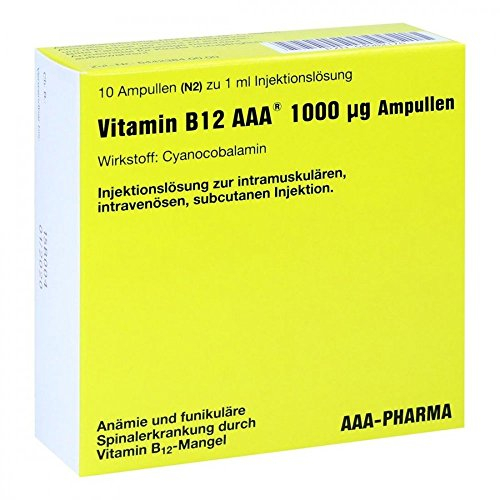 Vitamin B12 AAA 1.000 µg Ampullen