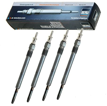 4x Original Beru Glühkerze GN 003