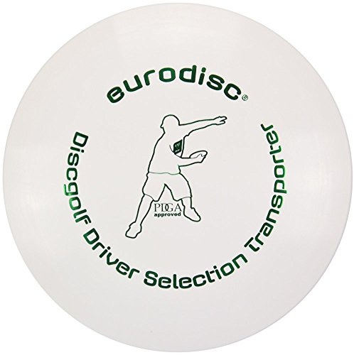 eurodisc Driver Discgolf Frisbee Mixte, white-417, 21 cm