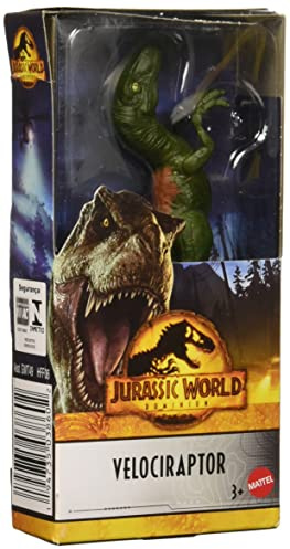 Velociraptor Jurassic World - Figura de dinosaurio de 6 pulgadas
