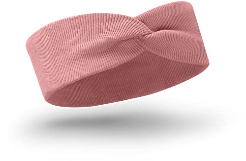 Bubalove - Baumwollstirnbänder für Mädchen und Neugeborene, Baby Haarschmuck, Stirnband, viele Größen und Farben, handgenähte Stirnbänder für Mädchen - 0-4 Monate Pfingstrose