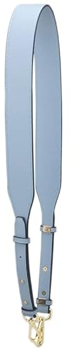 Lederriemen Schulterriemen für Taschen,4CM Breiter 109-117cm Verstellbare Tragegurt PU-Leder Schultergurt Taschengurt Ersatz Leder Trageriemen DIY Riemen für Damen Handtaschen Geldbörse,Hellblau