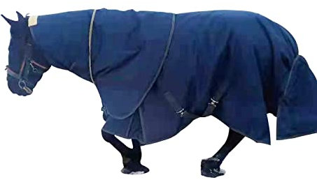 Häst Vintertäcke Vattentätt flugtäcke för häst Häst Vattentätt Tungt Vintertäcke (Storlek: 125 cm (49 tum), Färg: Tibetansk)
