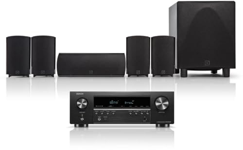 Definitive Technology ProCinema 6D 5.1 Channel Home Theater System with Denon AVR-S570BT AV Receiver Bundle