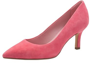 Tamaris Damen Pumps mit Stilettoabsatz Leder, pink, 40 EU