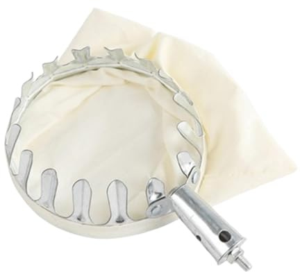 MYXJX cueilleur de Fruits, Cueilleur de Fruits en Acier Inoxydable, Outil cueillette verger, Panier récolte Portable Facile à Utiliser for Pommes, Agrumes, Oranges et mangues