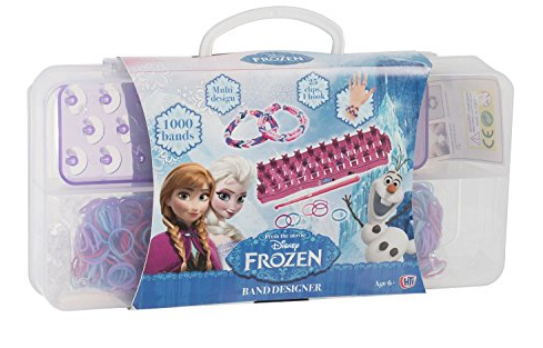 Disney Frozen Loom Band Set Mit 1000 Bändern, Loom Board + Aufbewahrungsbox