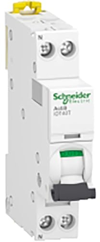 Schneider Electric - Acti9 iDT40T - disjoncteur modulaire - 1P+N - 10A - courbe C - 4500A/6kA - A9P22610