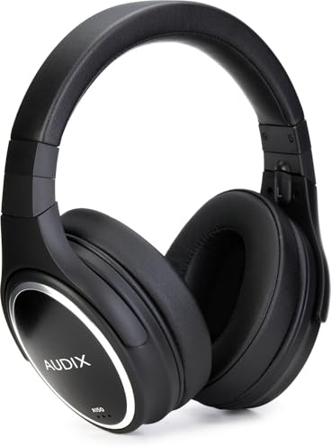 AUDIX A150 Studio Reference Headphones – Closed-Back Over-Ear Design for Mixing, Mastering & Critical Listening