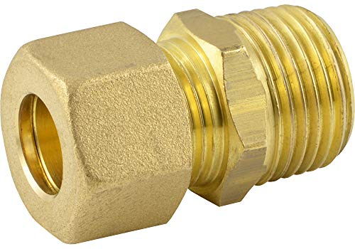 Fittingteile - Gerade Klemmring Einschraubverschraubungen mit konischem Außengewinde (Gewindegröße: R 1/4 - Rohr Ø außen: 12 mm)