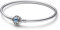 PANDORA Moments Disney Aladdin Prinzessin Jasmin Armreif aus Sterling-Silber mit künstlich hergestellte Kristallen, aus der Disney x Collection, Größe: 21, 592342C01-21