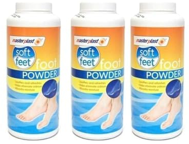 PEBBLE HUG Foot Powder, Odour Eliminator Talc for Heels, Soothes Refreshes Eliminates Odour Soft Feet, Stinky Feet Freshener Talc, Odour Remover (Pack of 3)