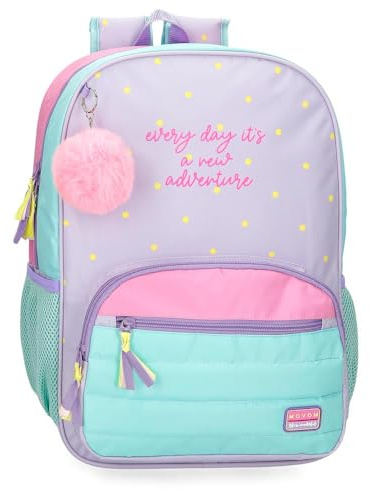 Movom New Adventure Mochila Escolar, Multicolor