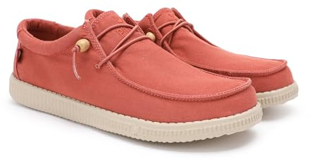 WALK IN PITAS | WP150 Washed | Mocassins pour Hommes | Chaussures Bateau | Slipon Loafers | Baskets d'été | Sneakers | Pantoufles Estivales | Chaussures de Walkinpitas | Pomelo 43