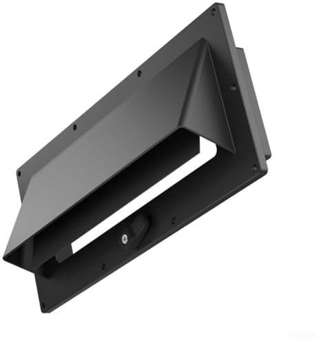 Campana de ventilación de metal de aluminio para rejillas de ventilación de estufa de RV para remolques y autocaravanas, construcción de acero galvanizado para uso prolongado y protección