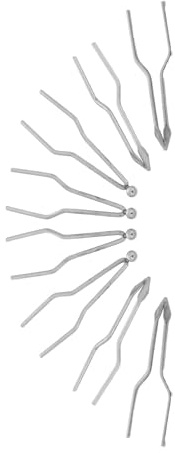 HOMOCONO Kit de 8 Puntas para Pirograbado de Madera Profesional Aleación de Cromo y Níquel, Precisión Mejorada y Mantenimiento de Forma para Artesanía y Trabajos Detallados
