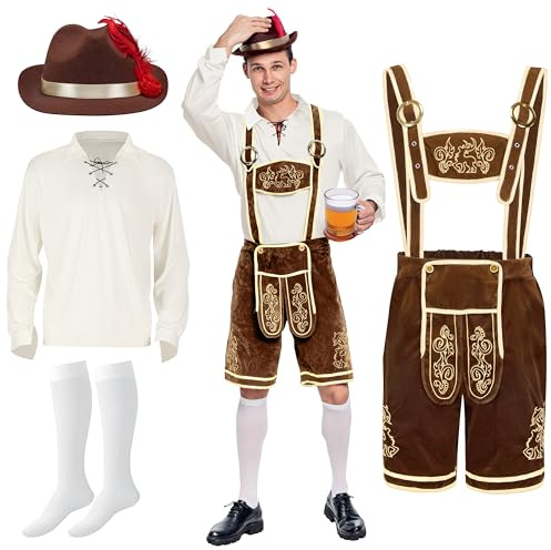 Spooktacular Creations tysk bayersk oktoberfest kostym för halloween utklädningsfest och ölfestival