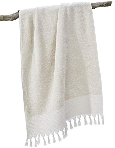 done. Provence Bohéme Frottierserie - Handtuch 50 cm x 100 cm Creme beige