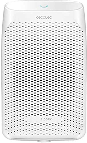 Cecotec Déshumidificateur BigDry 2500 Essential 360. 750 ml/jour, Réservoir transparent de 2 litres, Couverture jusqu'à 25 m2, Filtre amovible et lavable, Arrêt automatique.