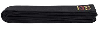 Tokaido Karate Gürtel Baumwolle Ceinture Mixte, Noir, 315 cm