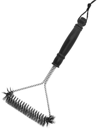 Cepillo de limpieza for barbacoa, parrilla for barbacoa, cepillo for barbacoa, herramienta de limpieza, accesorios for parrilla, cerdas de acero inoxidable, cepillos de limpieza antiadherentes, acceso